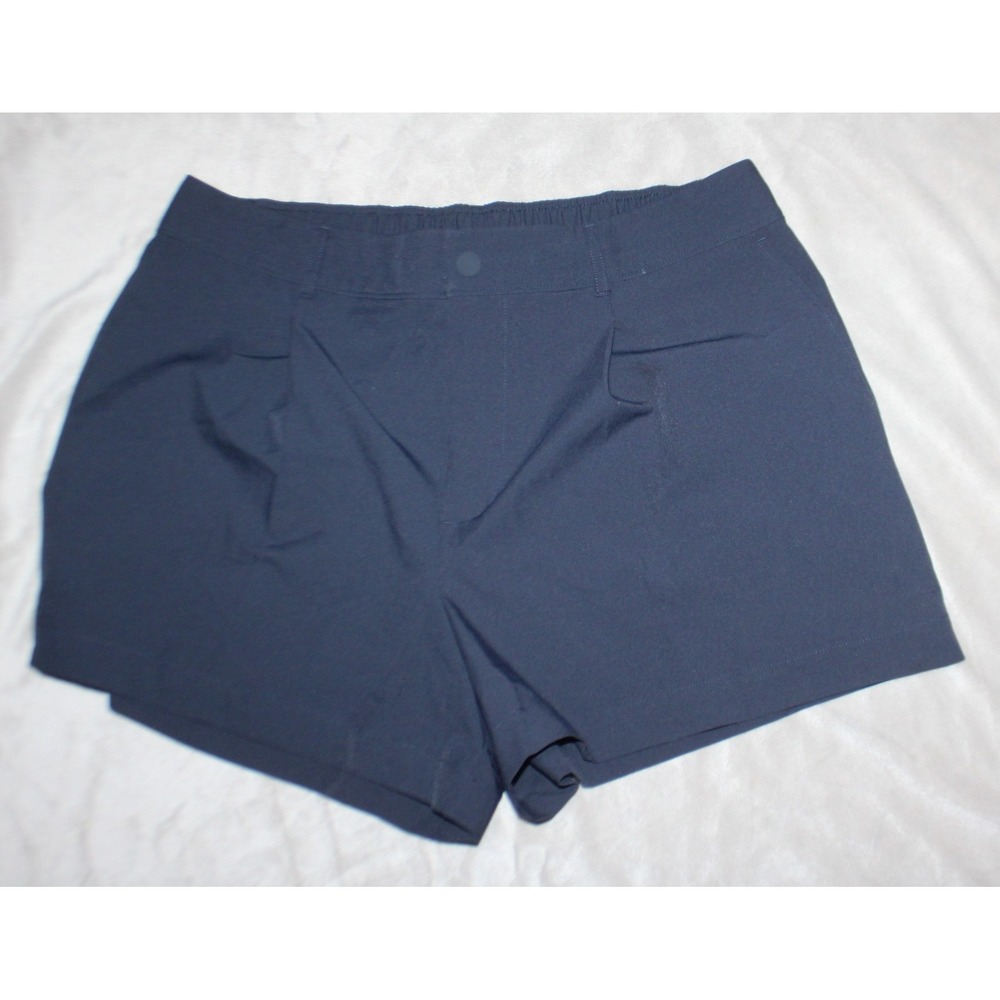 Woman's All In Motion Size Large Navy Shorts